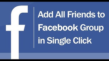 Just One Click Invite All Friends to Facebook Group Automatically 2019