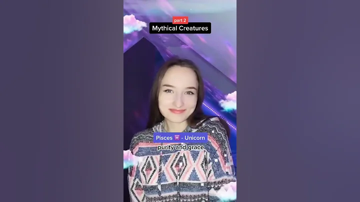 Zodiac Signs TikTok / Zodiac signs as mythical creatures 🦄 part 2 #shorts