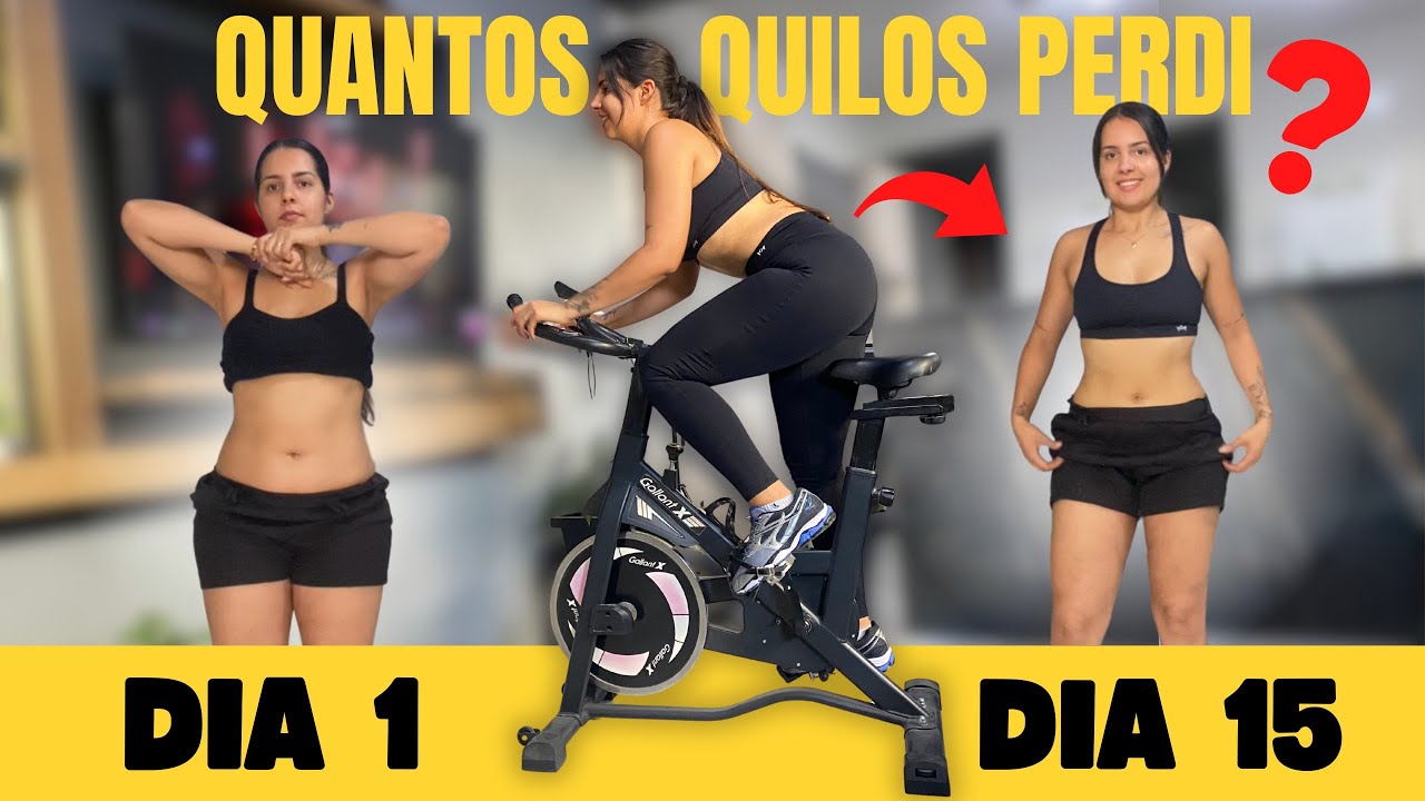15 DIAS FAZENDO BICICLETA | RESULTADO NO MEU CORPO | Bicicleta emagrece?