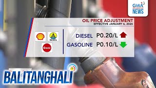 Oil price adjustment (effective January 6, 2026) | Balitanghali
