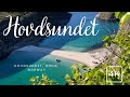 Amazing Arctic Norwegian Beach Nature Drone 4K Video: Hovdsundet, Bodø, Norway