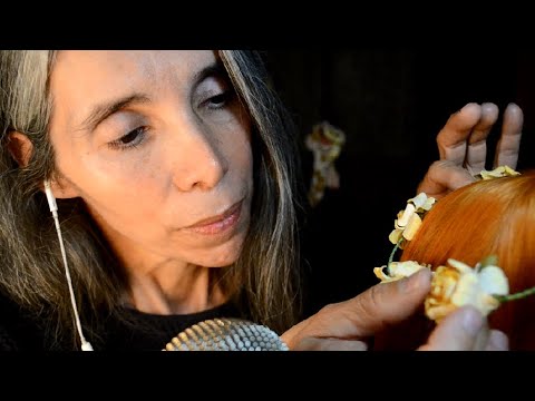 ASMR DECORACIÓN DE CABELLO CON ACCESORIOS ELEGANTES