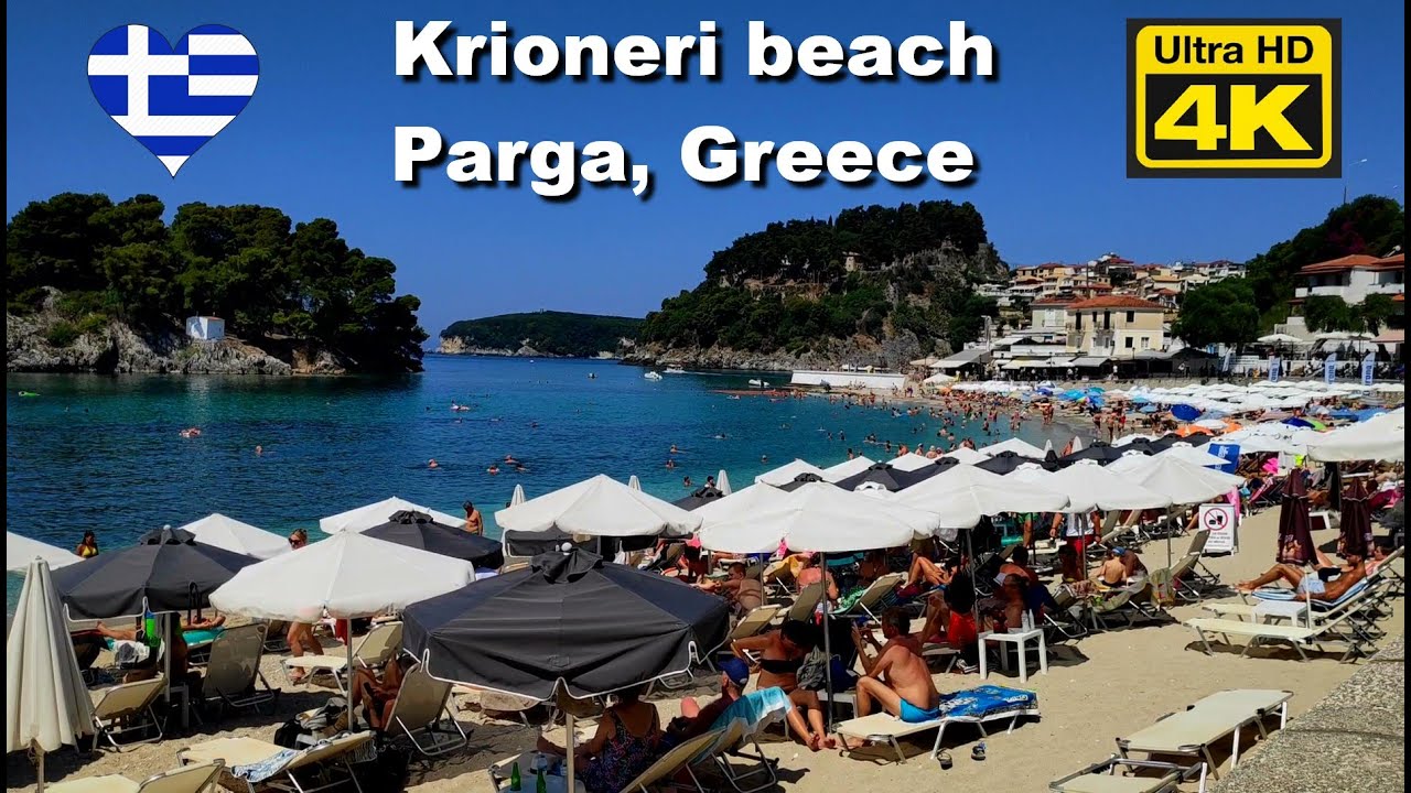 Krioneri Beach, Parga – Плажа Крионери, Парга - Рај где море шапуће, а сунце милује обалу
