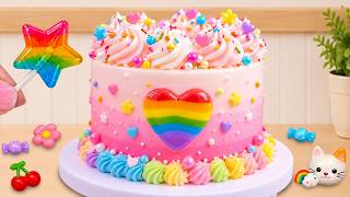 Delicate and Fancy Strawberry Cake 🍓 Soft, Sweet, Pretty and Super Attractive | CakeZest screenshot 2
