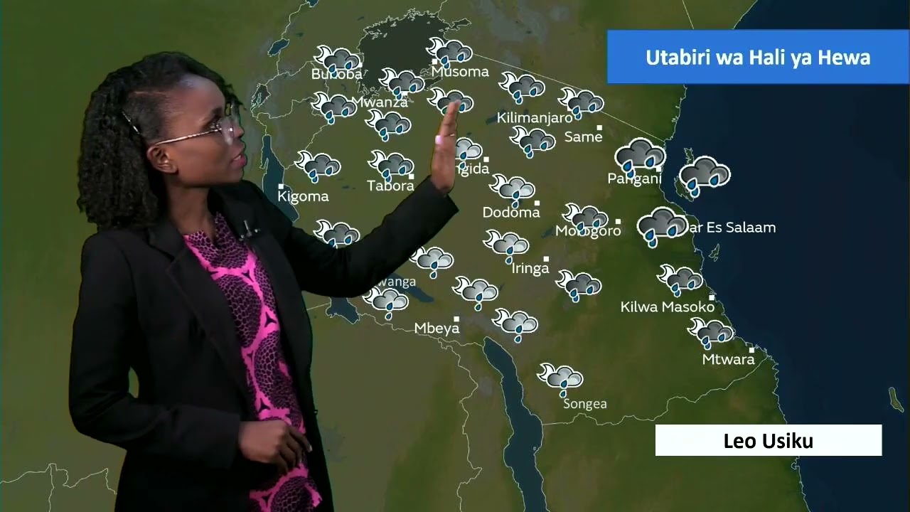 TMA YATOA ANGALIZO LA MVUA KUBWA KATIKA BAADHI YA MAENEO YA MIKOA YA TANGA, PWANI NA DAR ES SALAAM