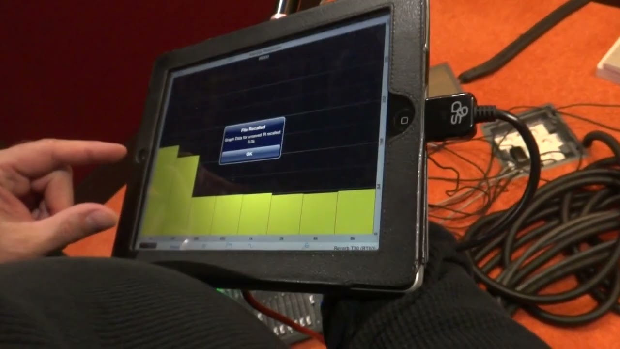 Измерения RT60 в контрольной студия Воронеж