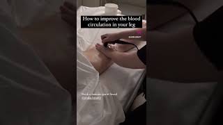 How to improve circulation in leg in korea #highfrequency #koreanbeauty #seoultravelguide