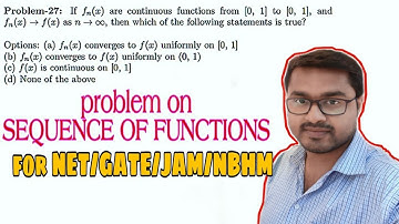 problem-27|| Real analysis || NET/GATE/JAM/NBHM