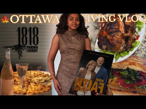 OTTAWA LIVING #30: Sunday Routine, Sephora Sales, Fall Sunset Dinner & Thanksgiving as an Immigrant🍂
