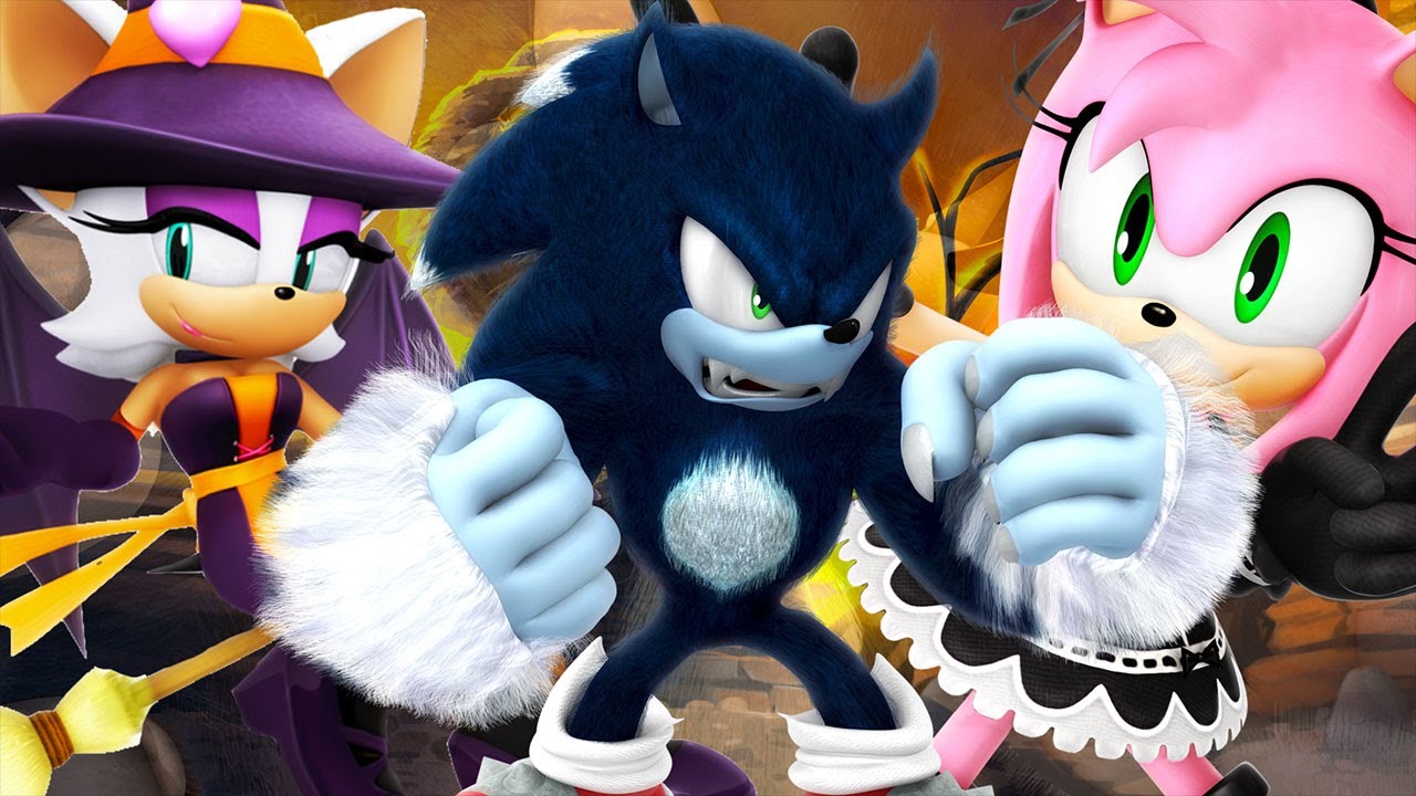 OMG!* SONIC THE WEREHOG IS COMING!! (SONIC SPEED SIMULATOR) WITCH