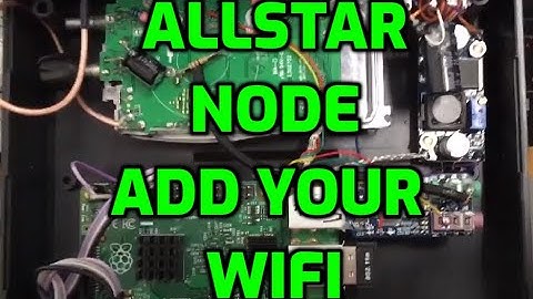 ALLSTAR Micronode add your wifi for wireless connection -PUTTY