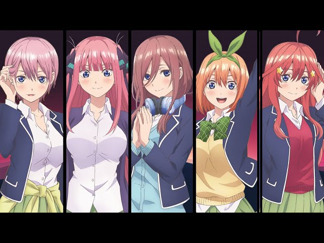 Gotoubun no Hanayome Opening Full Season 2 - Gotoubun no Katachi Full Version (Color Coded) + Lyrics class=