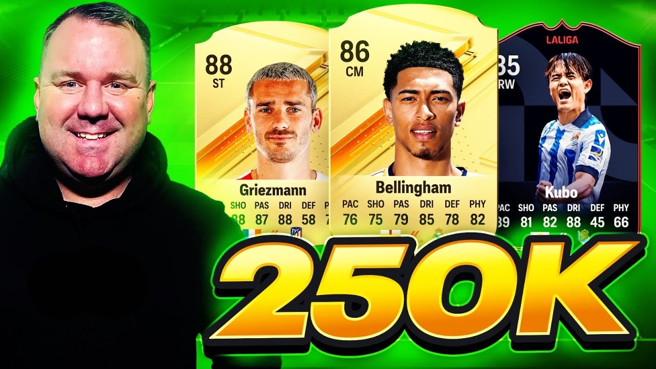 EAFC 24 - THE BEST 250k SQUAD BUILDER!!