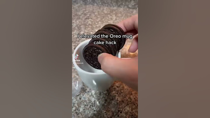 Oreo mug cake hack #shorts