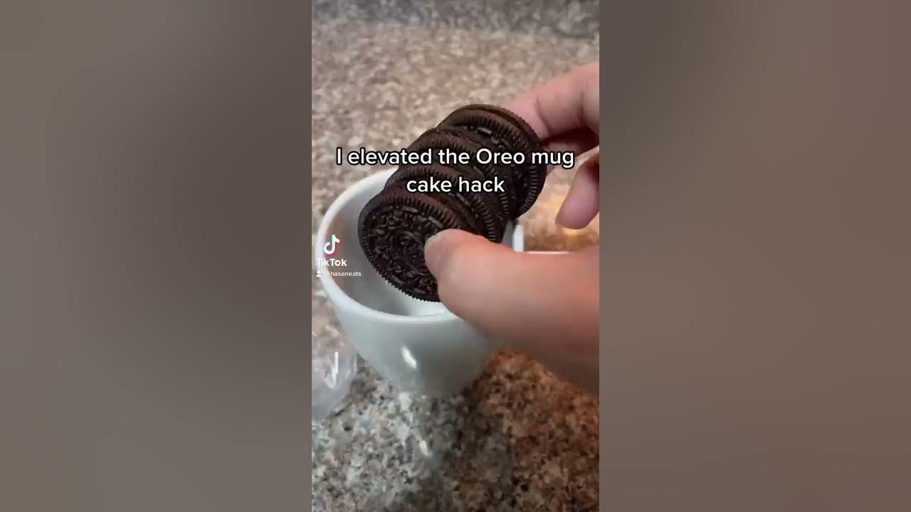 Oreo mug cake hack #shorts