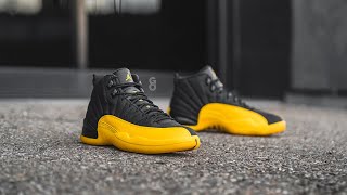 university yellow jordan 12