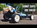 Tamiya DT-03 Neo Fighter Buggy 1/10 Street Tire Test! Louise E-Rocket vs Carson All Terrain Tires!