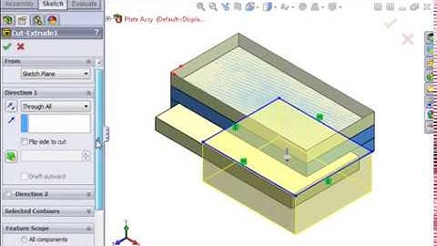 Solidworks Assembly Features 02 Assembly Features   02 Feature Scope