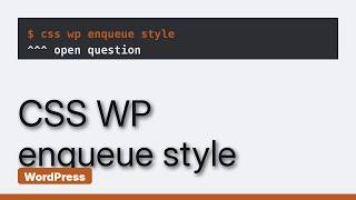 Wordpress: Getting url in wp_enqueue_style (2 Solutions!!)