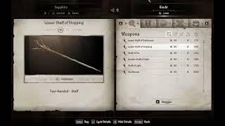 Lesser Staff Of Stopping