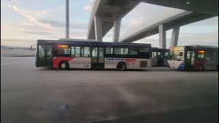 MRT Bus in the Main Terminal to Satellite Terminal Kuala Lumpur International Airport KLIA Sepang