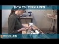 Learn How To Turn A Wooden Pen - Step By Step