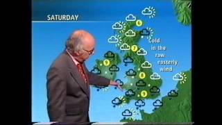 BBC Weather 11th and 12th April 1996