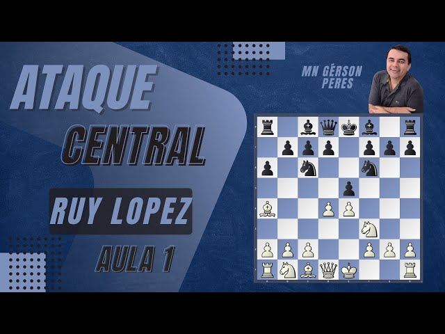 MÉTODO DOS 6 PILARES: Ataque Central na Ruy Lopez - Aula 1 