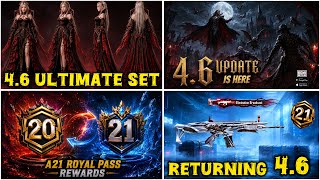 A21 Royal Pass Rewards // Reveal 4.6 Ultimate Set // Vampri Theme 4.6 // New Features 4.6  screenshot 1