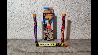 [4K] Lesli Halloween Mummy Torch - Silvester 2024/2025 - F1 - Wirklich tolle Handfontänen :-)