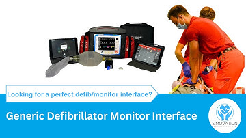 Generic defibrillator/monitor interface - Amazing feature set - SkillQube qubeSeries