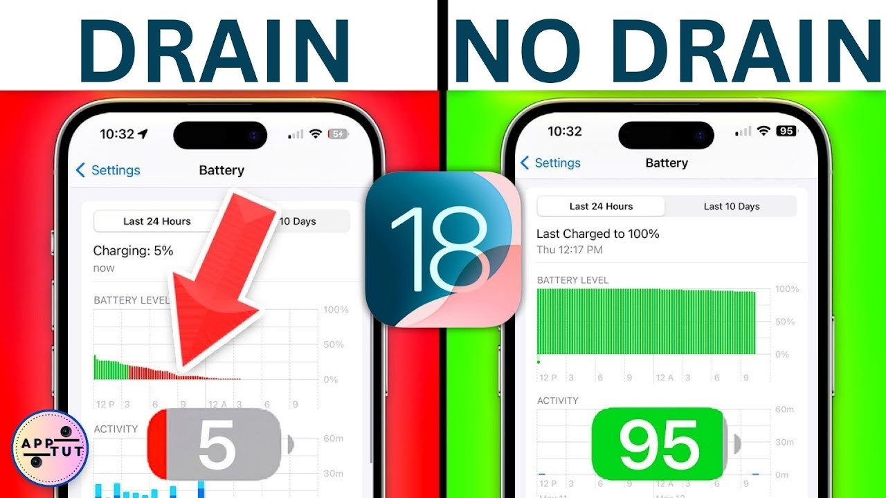 iOS 18  - How To Fix Battery DRAIN on iPhone