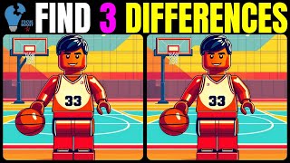 [Spot the Difference:94] Brain Break:Attention Test:Dementia Prevention:Puzzle Game:Improve Focus