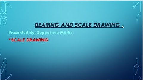 Class 8 Scale Drawing Exercise.