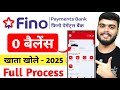 Fino Payment Bank Account Opening 2025 | Fino Payment Bank | Fino Bank Account Opening Online