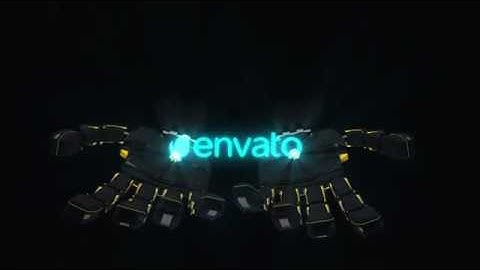 Robotic Hands Logo | After Effects Template