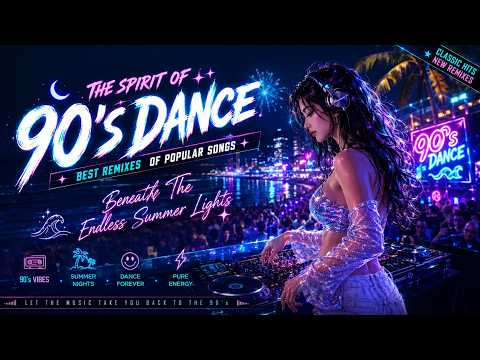 🌙 The Spirit of 90's Dance ✦ Best Remixes Of Popular Songs
