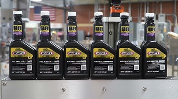 Automotive Chemical Label Application Front Back Neck Apply - EconoLine Labeling System