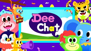 Animal Fun Facts Compilation | Dee Chat | Animal Songs  | Dragon Dee Songs for Kids