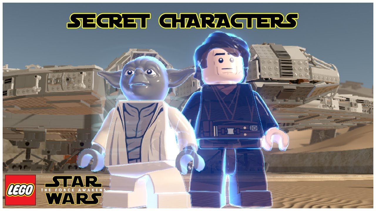 lego star wars the force awakens water characters