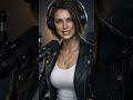 From Fighting Zombies to Recording Hits: Jill Valentine 🎧✨ #jillvalentien  #residentevil #podcast