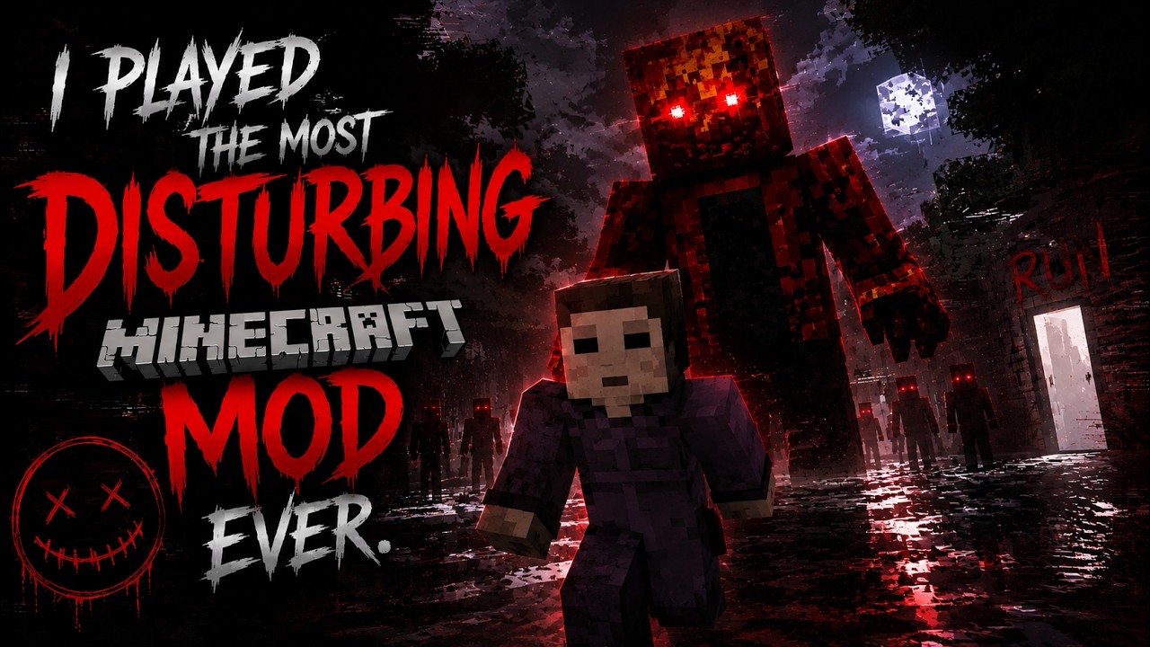 Most Haunted Java Mods I Played The Most Disturbing Minecraft Mod Ever - YouTube