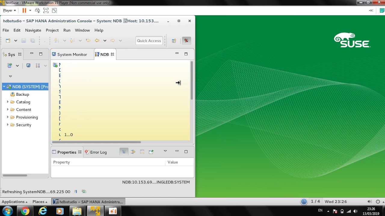 How to Check and Restart SAP HANA Database (Thai Version) YouTube