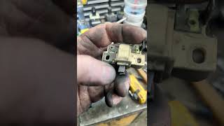 Alternator bearing regrease