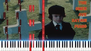 The Omen - Ave Satani | Piano