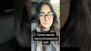 Myth: homeschool does not have to look like regular school