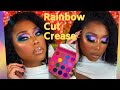 Watch How I SLAY This Rainbow Cut Crease! | FT. Coloured Raine Vivid Pigments Palette!