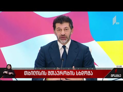 თბილისის მთავრობის სხდომა