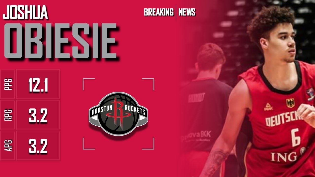 HOUSTON ROCKETS: Joshua Obiesie ᴴᴰ