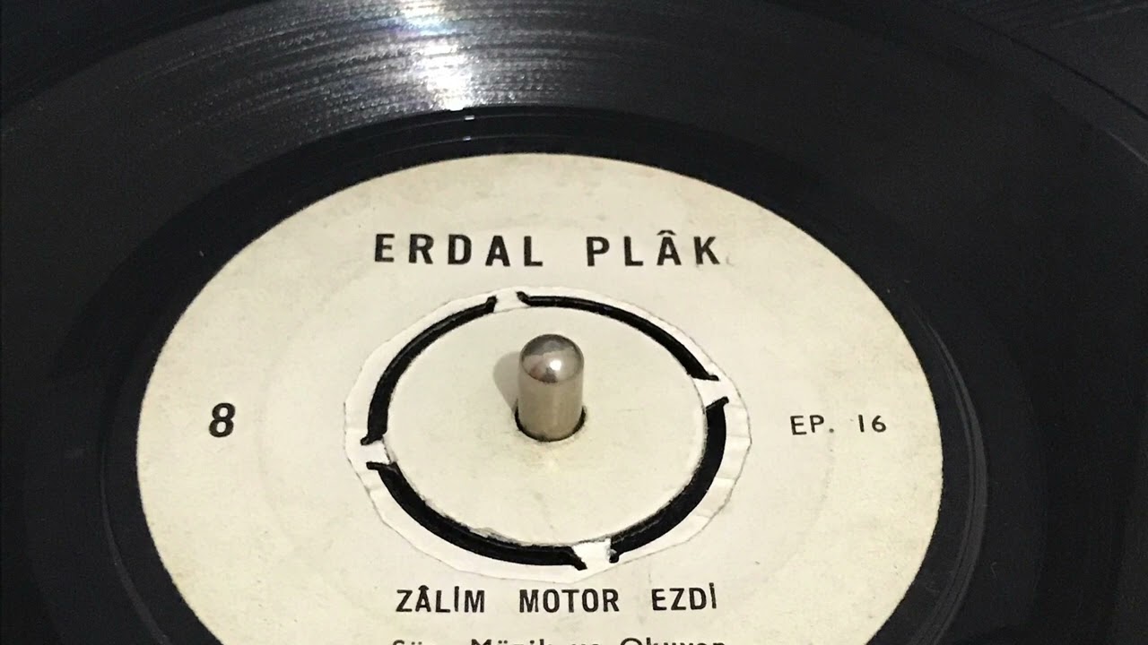 Aşık Dede Bekar - Zalim Motor Ezdi — 45’lik Plak